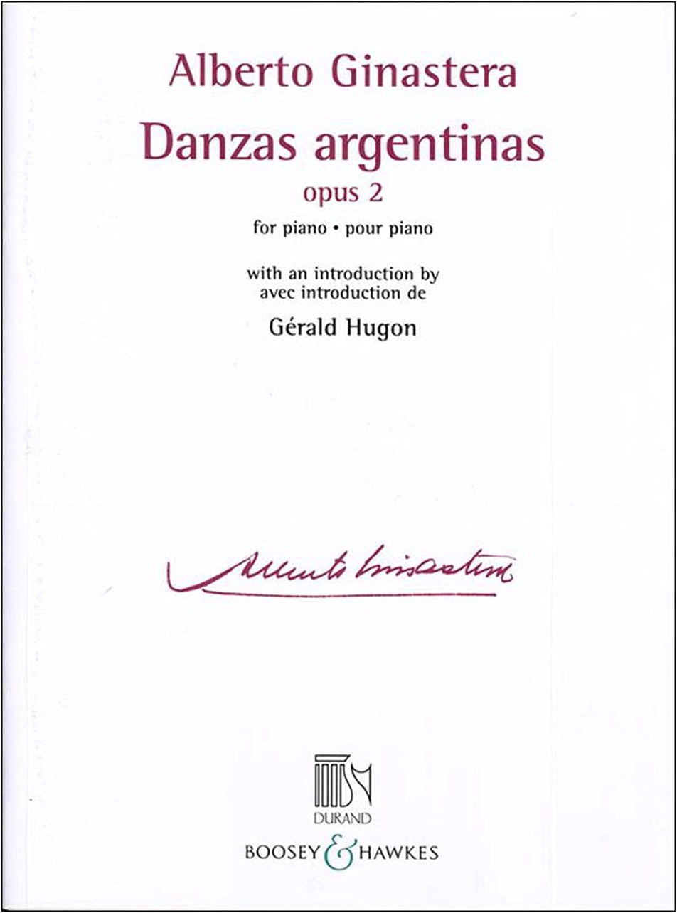 Ginastera: Argentine Dances Op. 2 for Piano Solo