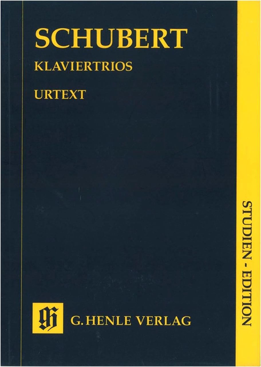 Schubert: Piano Trios Nos. 1 & 2, D 28, Notturno / Henle Urtext Study Score