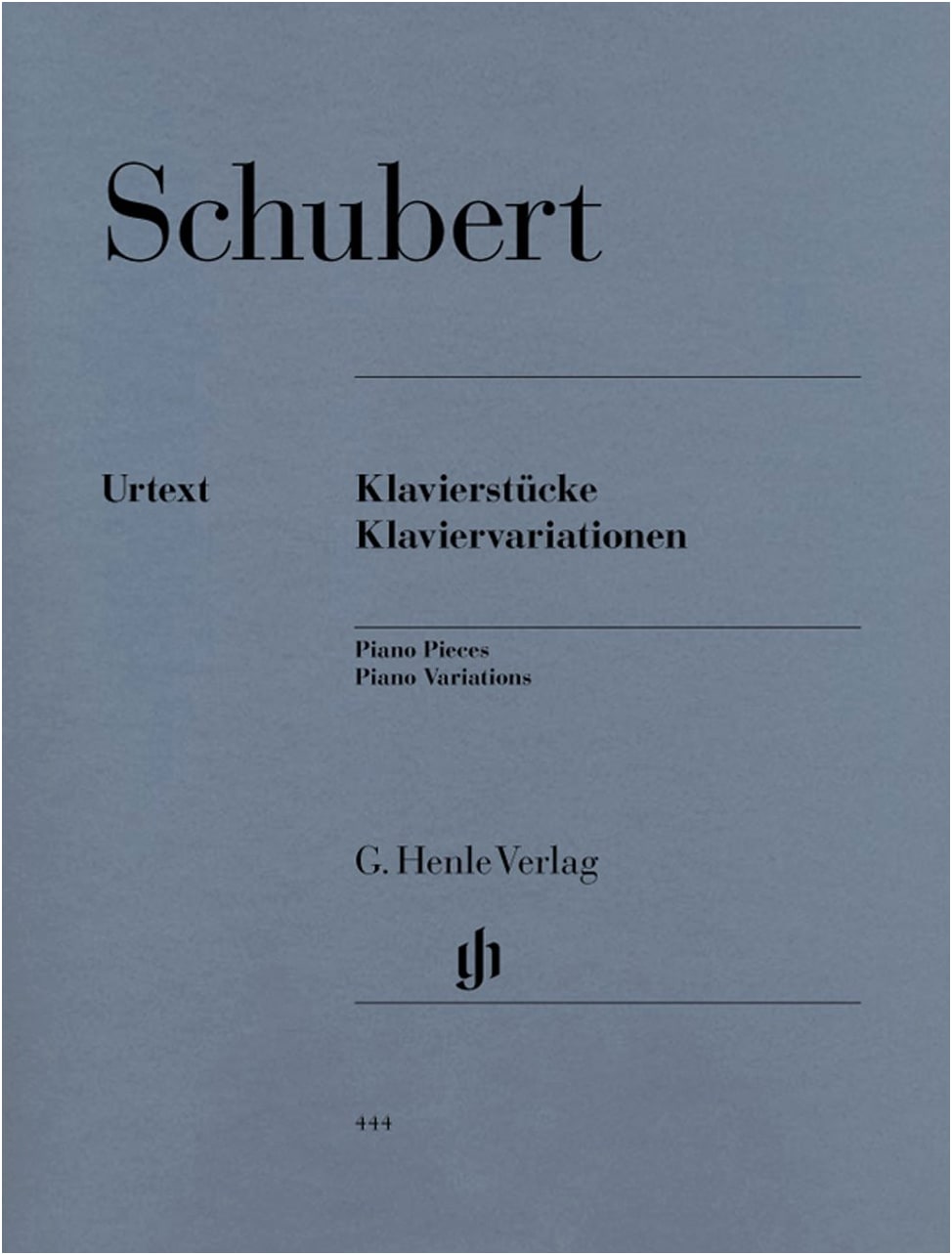 Schubert: Piano Pieces & Variations - G. Henle Urtext Edition (Piano Solo)