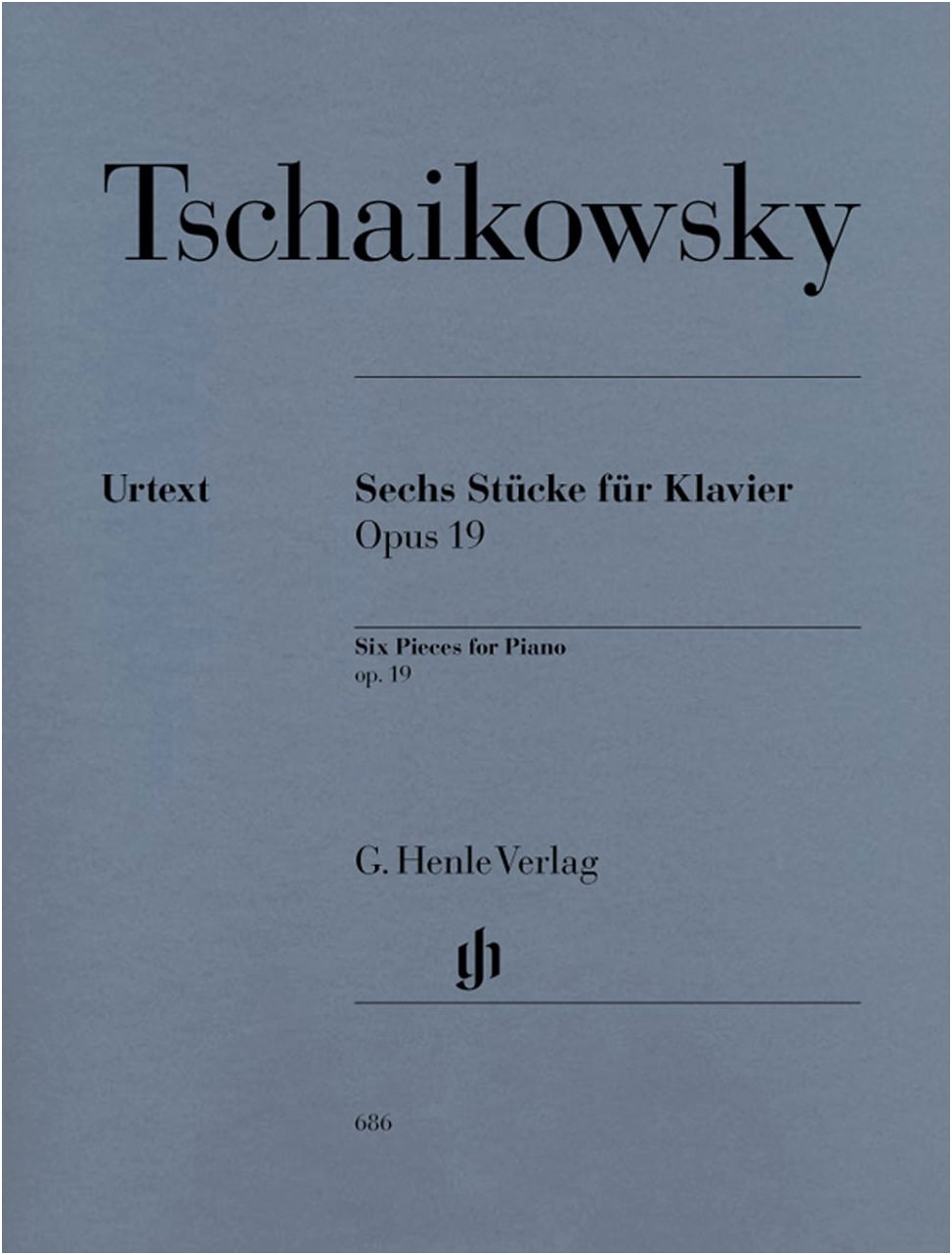 Tchaikovsky: Six Pieces, Op. 19 / Urtext Edition / Henle Verlag / Piano Solo