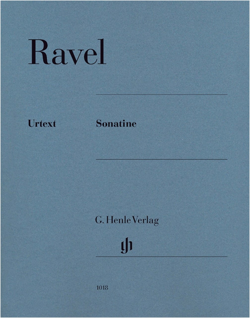 Ravel: Sonatine / Original Edition / Edited by Jost / Henle / Piano Solo