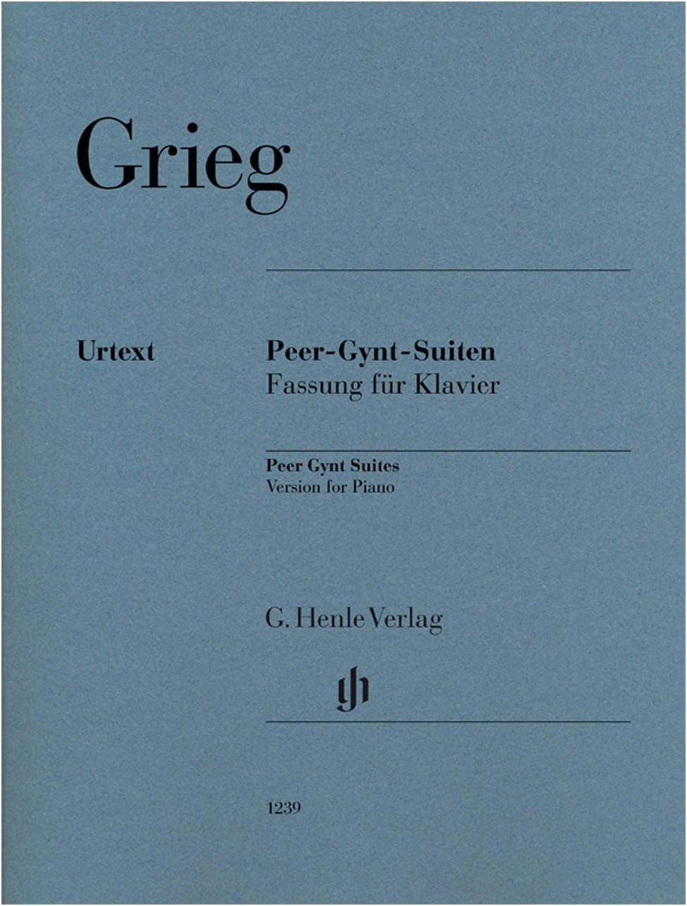 Grieg: Peer Gynt Suites 1 & 2, Op. 46/55 for Piano Solo - Urtext Edition