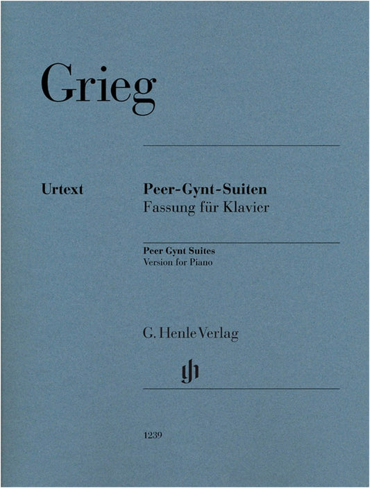 Grieg: Peer Gynt Suites 1 & 2, Op. 46/55 for Piano Solo - Urtext Edition
