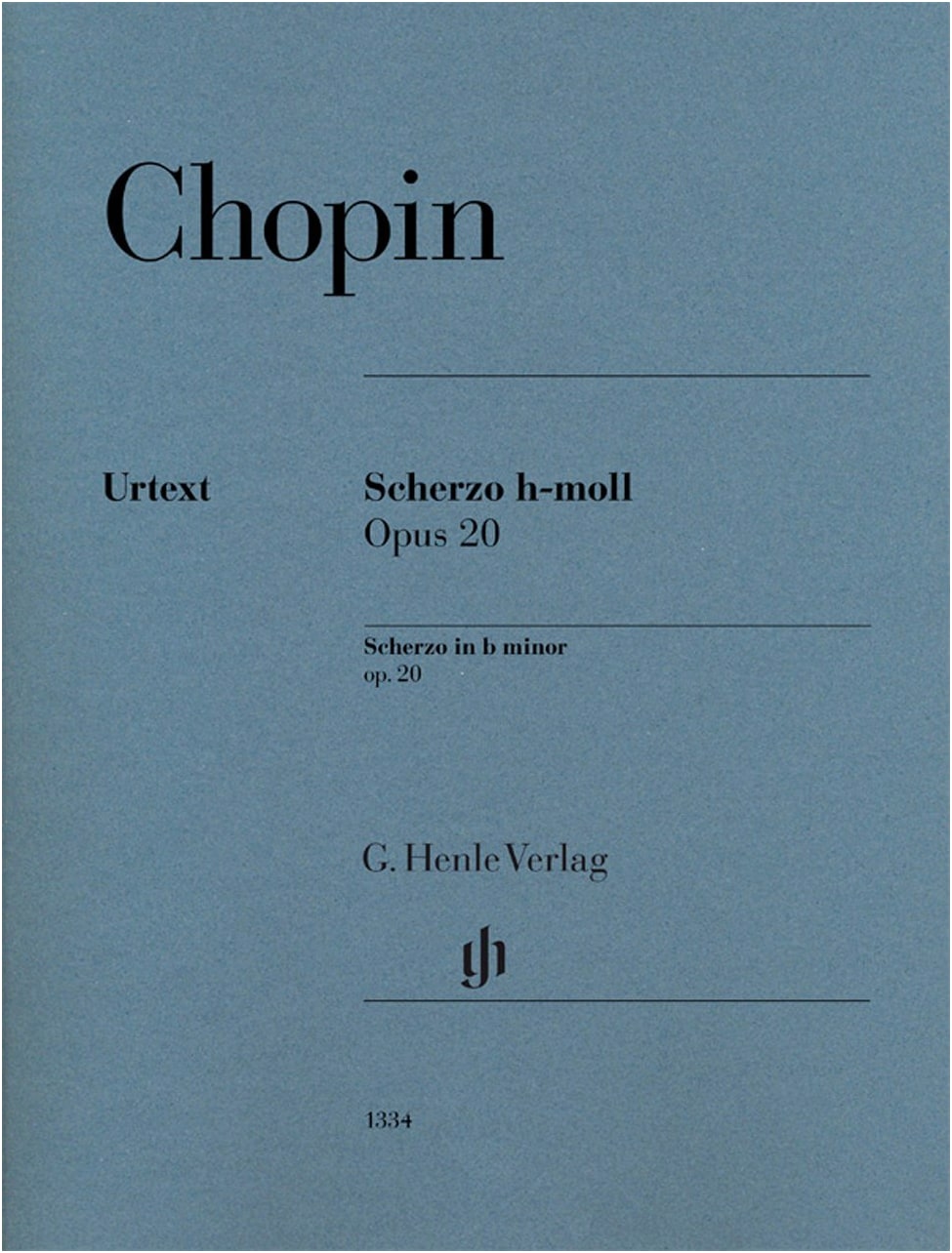 Chopin: Scherzo No. 1 in B minor, Op. 20 - Henle Urtext Edition (Piano Solo)