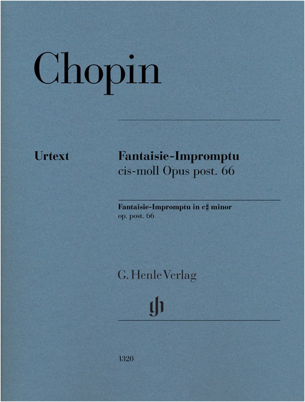 Chopin: Fantaisie-Impromptu No. 4, Op. 66 (Urtext Edition, Zimmermann/Theopold Fingering)