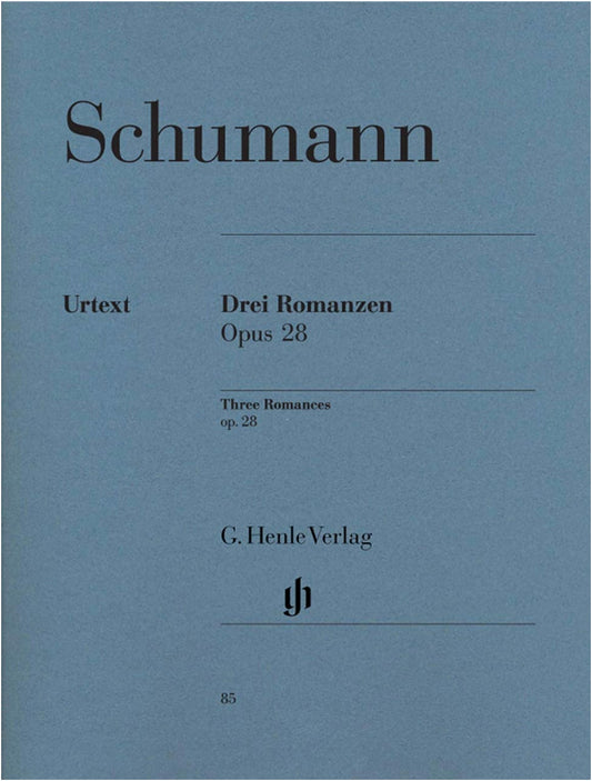 Schumann: Three Romances Op. 28 for Piano Solo - Urtext (Herttrich/Lampe)
