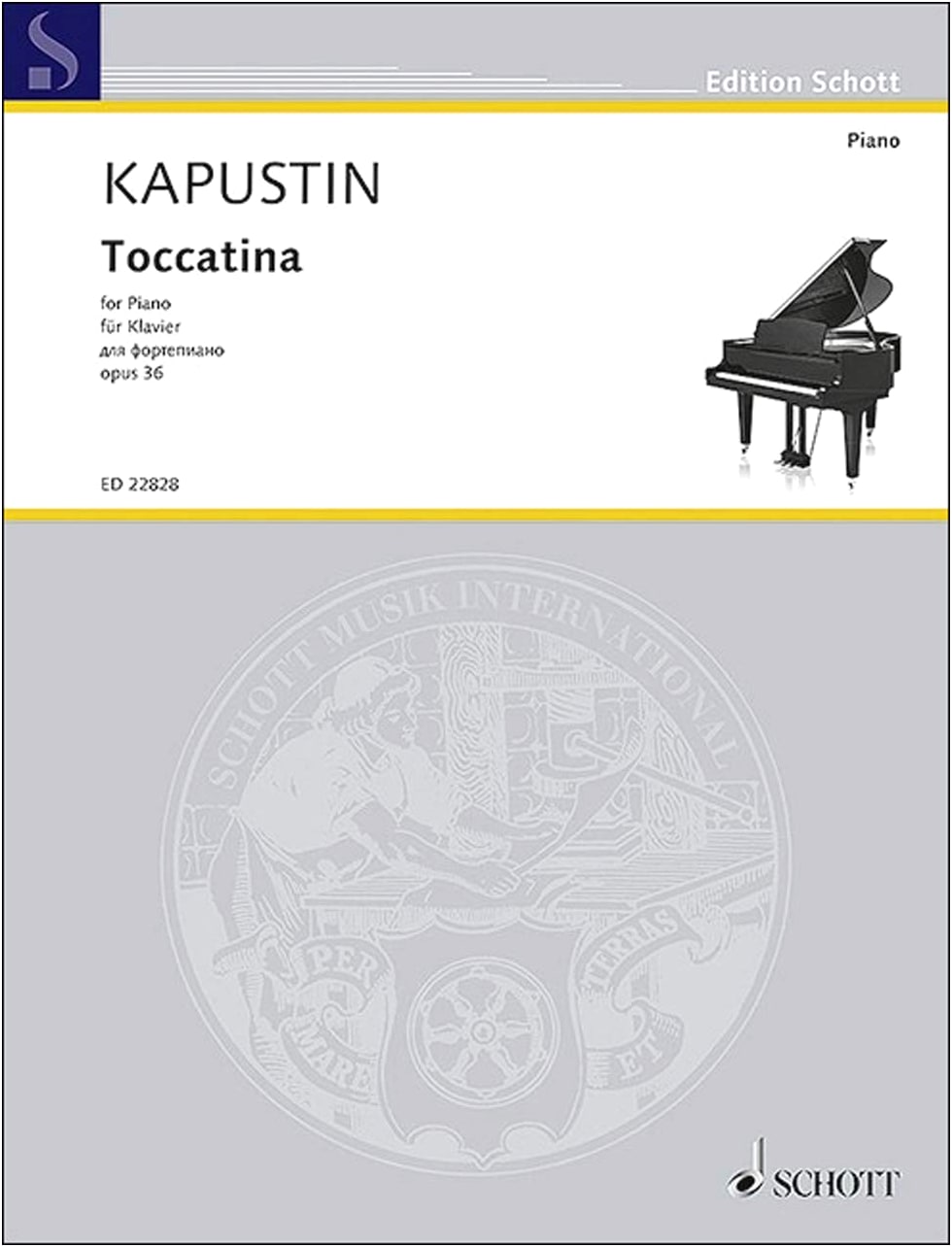 Kapustin: Toccatina Op.36 - Piano Solo Sheet Music by Schott Music
