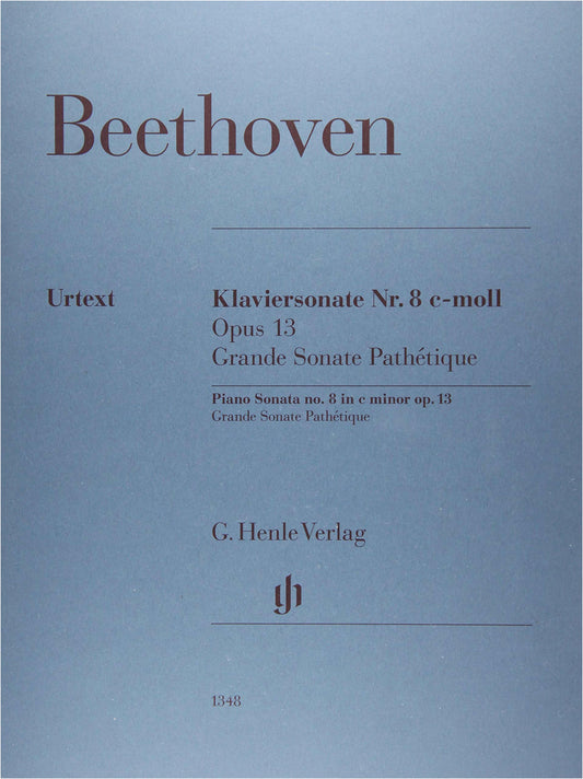 Beethoven: Piano Sonata No. 8 'Pathétique' Op. 13 - Urtext Edition with Perahia Fingerings