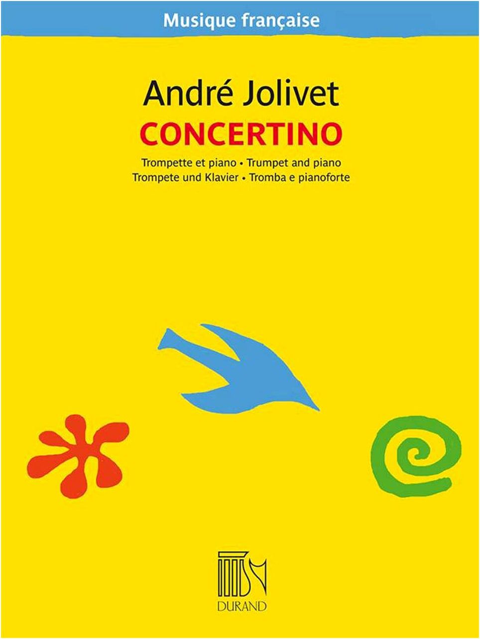 Jolivet: Concertino for Trumpet, Strings & Piano (Revised Edition) - Piano Reduction