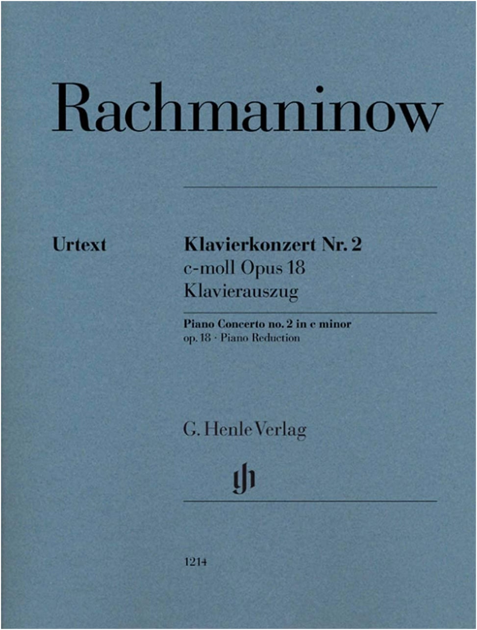 Rachmaninoff: Piano Concerto No. 2 in C minor, Op.18 / Urtext / Umbreit/Hemelin / Piano Solo