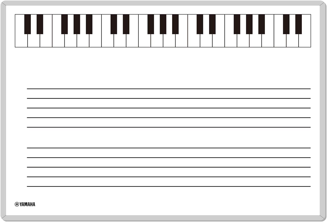 Musical Staff Whiteboard (A3)
