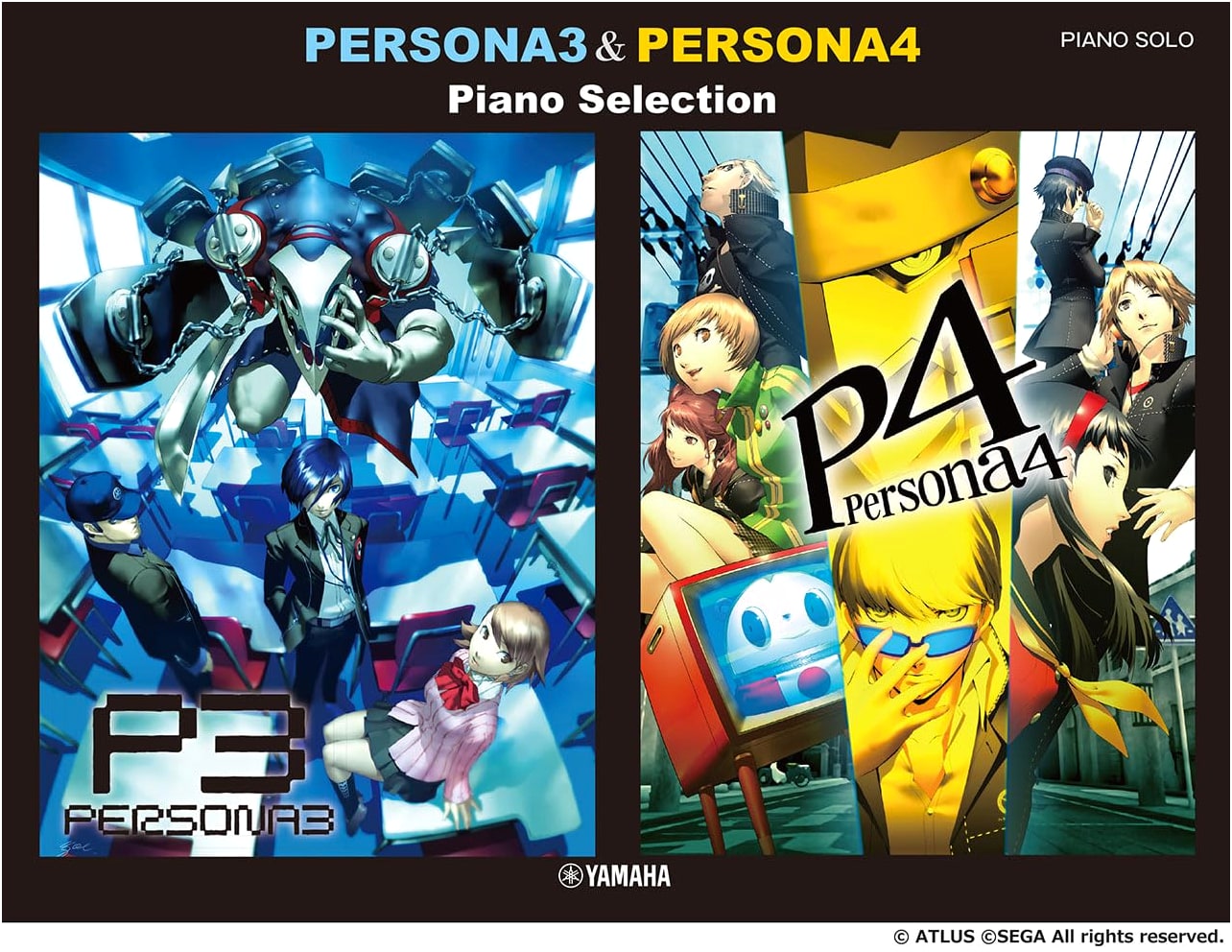 Piano Solo Persona 3 & Persona 4 Piano Selection Sheet Music