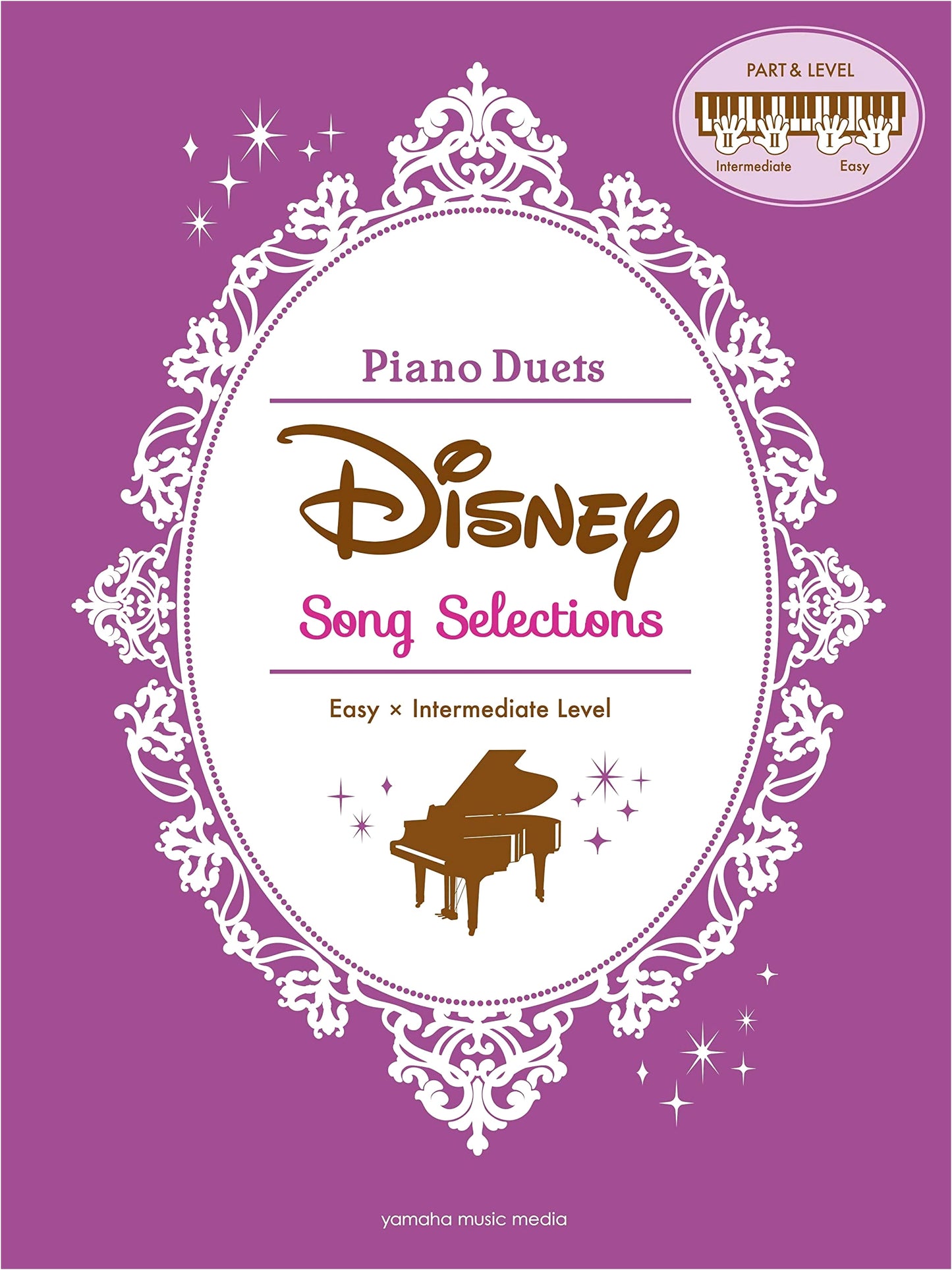 Disney Song Selections for 2 Pianists in Easy and Intermediate Level
