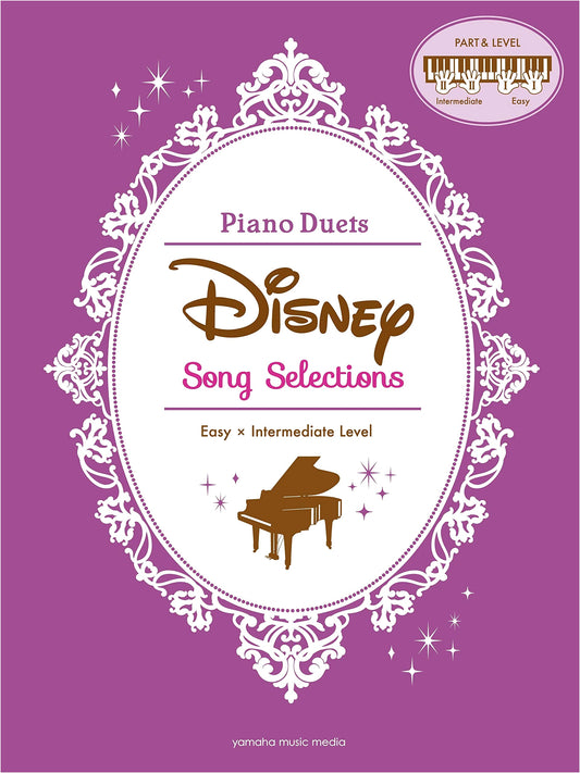 Disney Song Selections for 2 Pianists in Easy and Intermediate Level