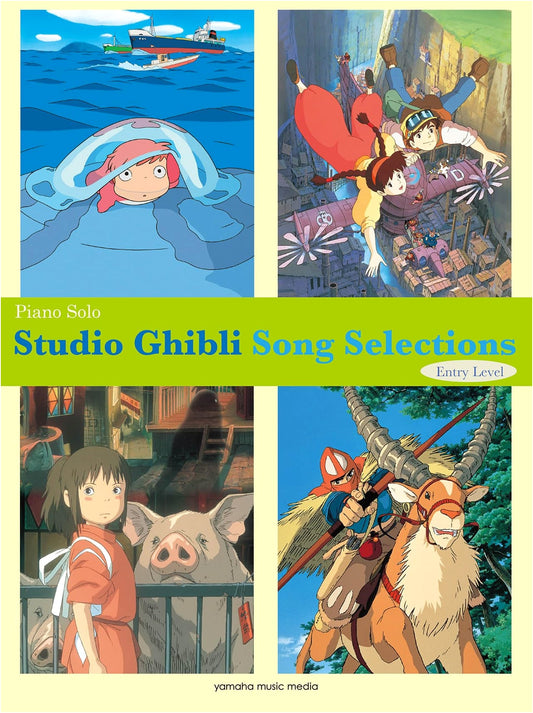 Studio Ghibli Song Selections for Piano Solo - Entry Level Edition