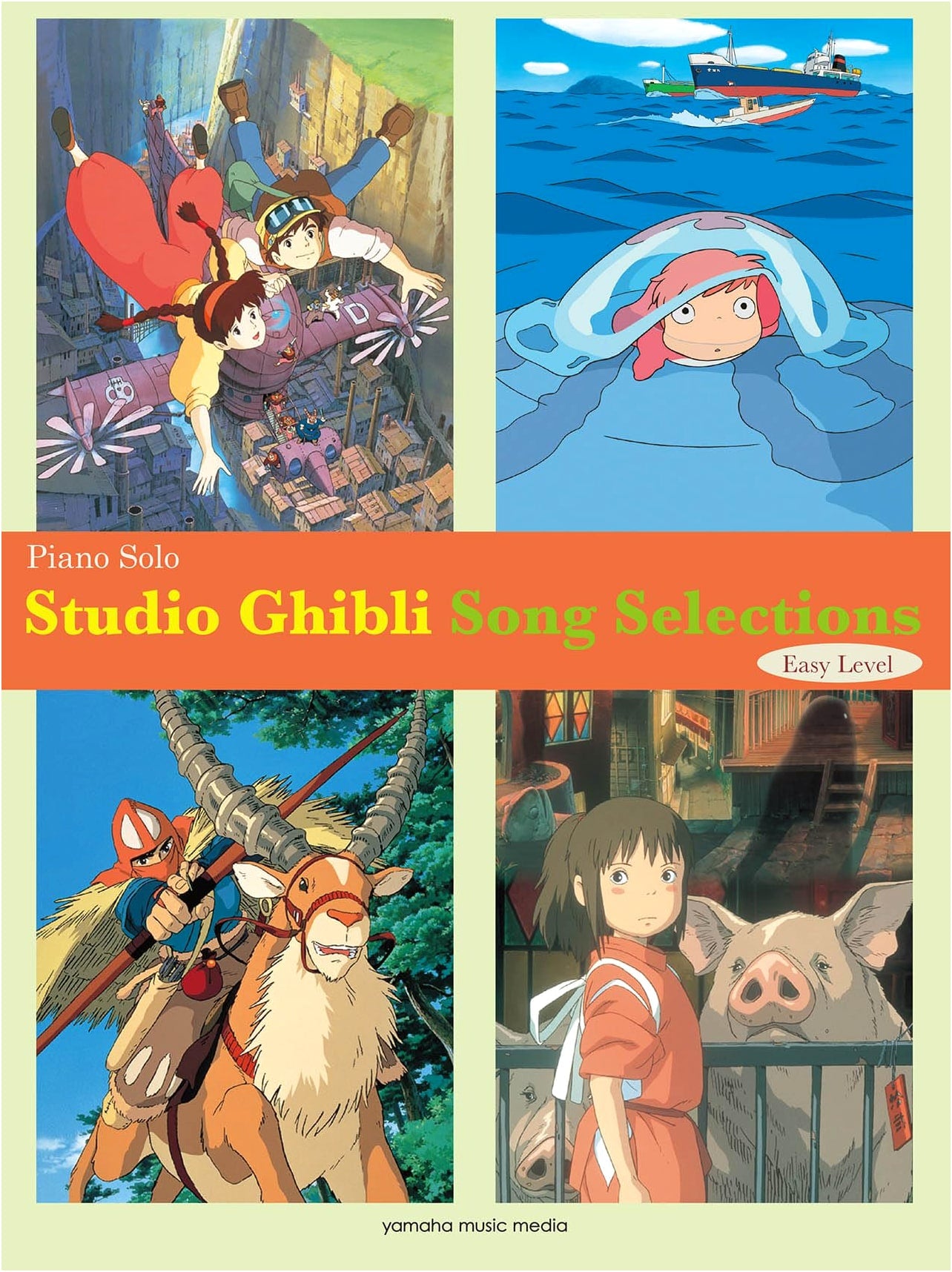 Studio Ghibli Piano Solo Song Selections: Easy Level Edition