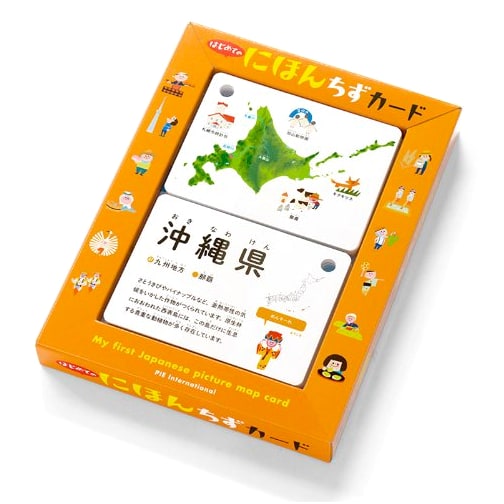 My First Japan Map Cards