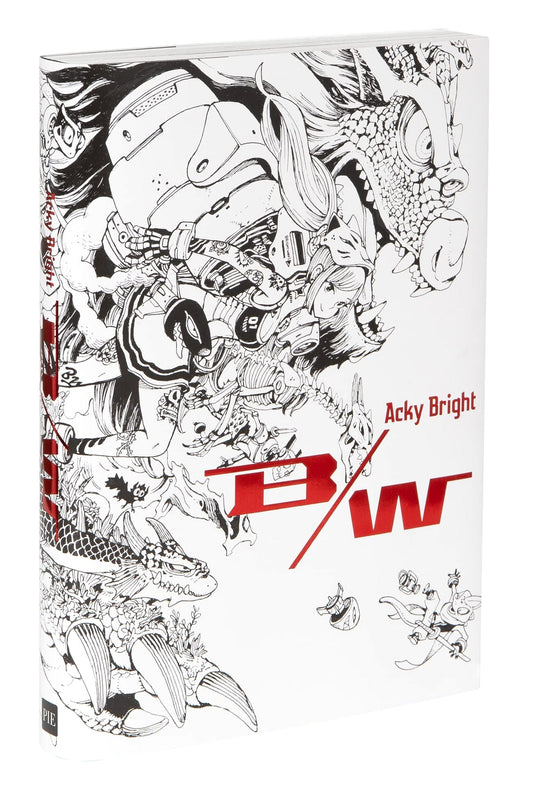 Acky Bright B/W: Black and White Art Collection