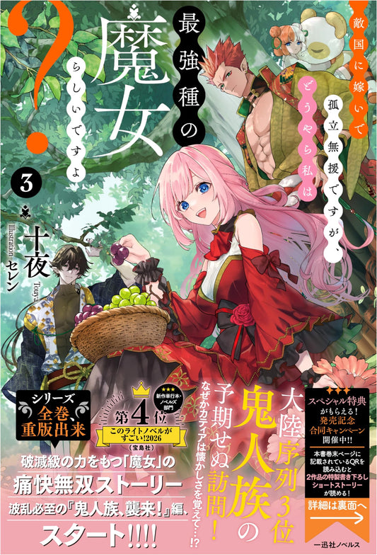 Apparently, I'm the Strongest Kind of Witch, Even Though I Married Into Enemy Territory and Am All Alone, Vol. 3 (Ichijinsha Novels) by Seren