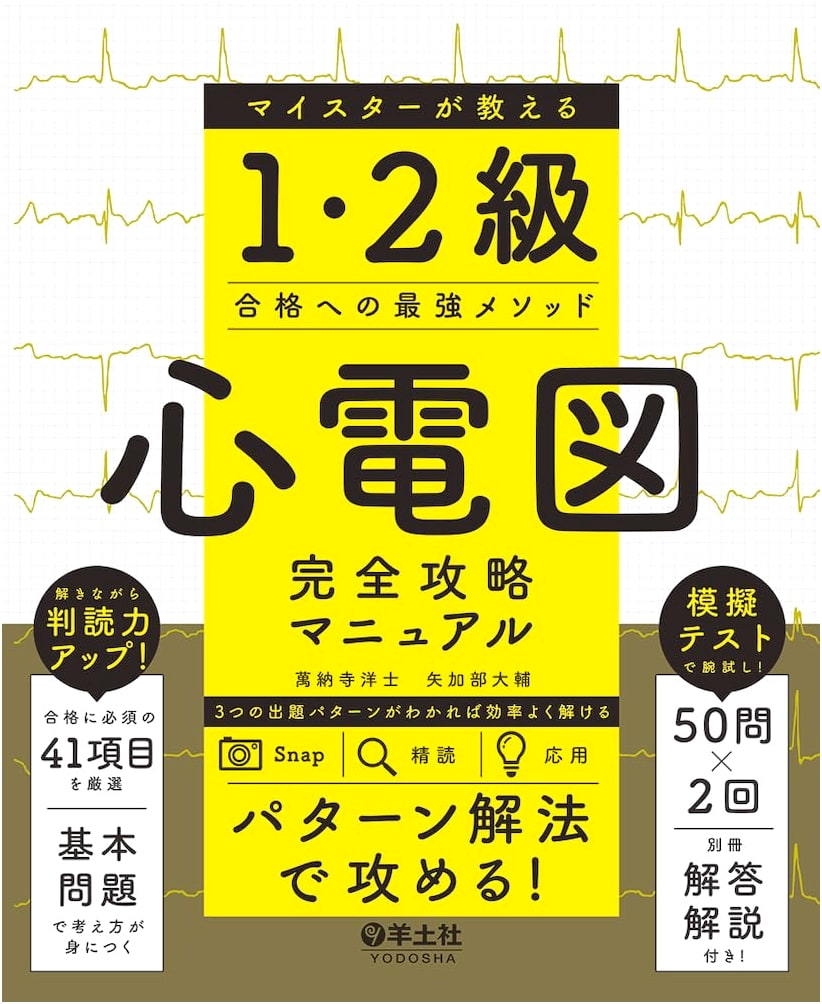 ECG Mastery Manual: The Ultimate Guide to Passing the Level 1 & 2 Exam by Daisuke Yakabe