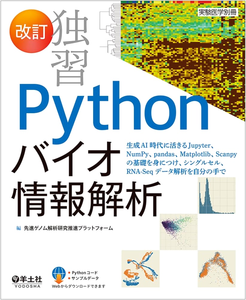 Revised Self-Study Python Bioinformatics: Generative AI, Single-Cell RNA-Seq