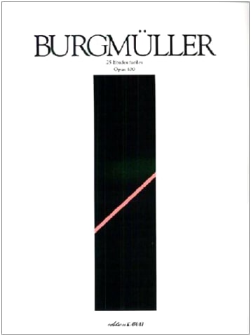 Burgmüller: 25 Etudes for Piano (with Commentary) - Japanese Edition