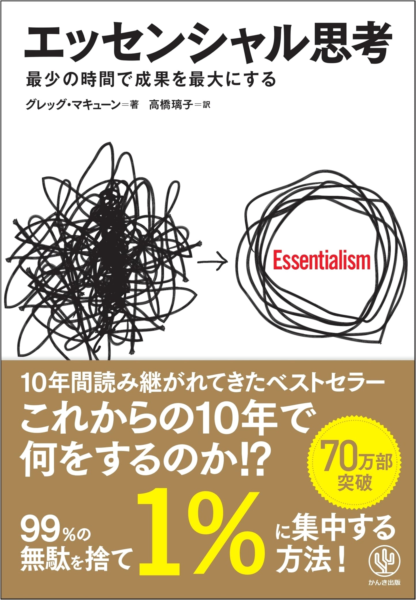 Essentialism: The Disciplined Pursuit of Less by Greg McKeown