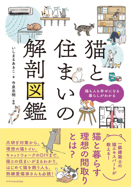 The Illustrated Guide to Cat Anatomy and Living Spaces