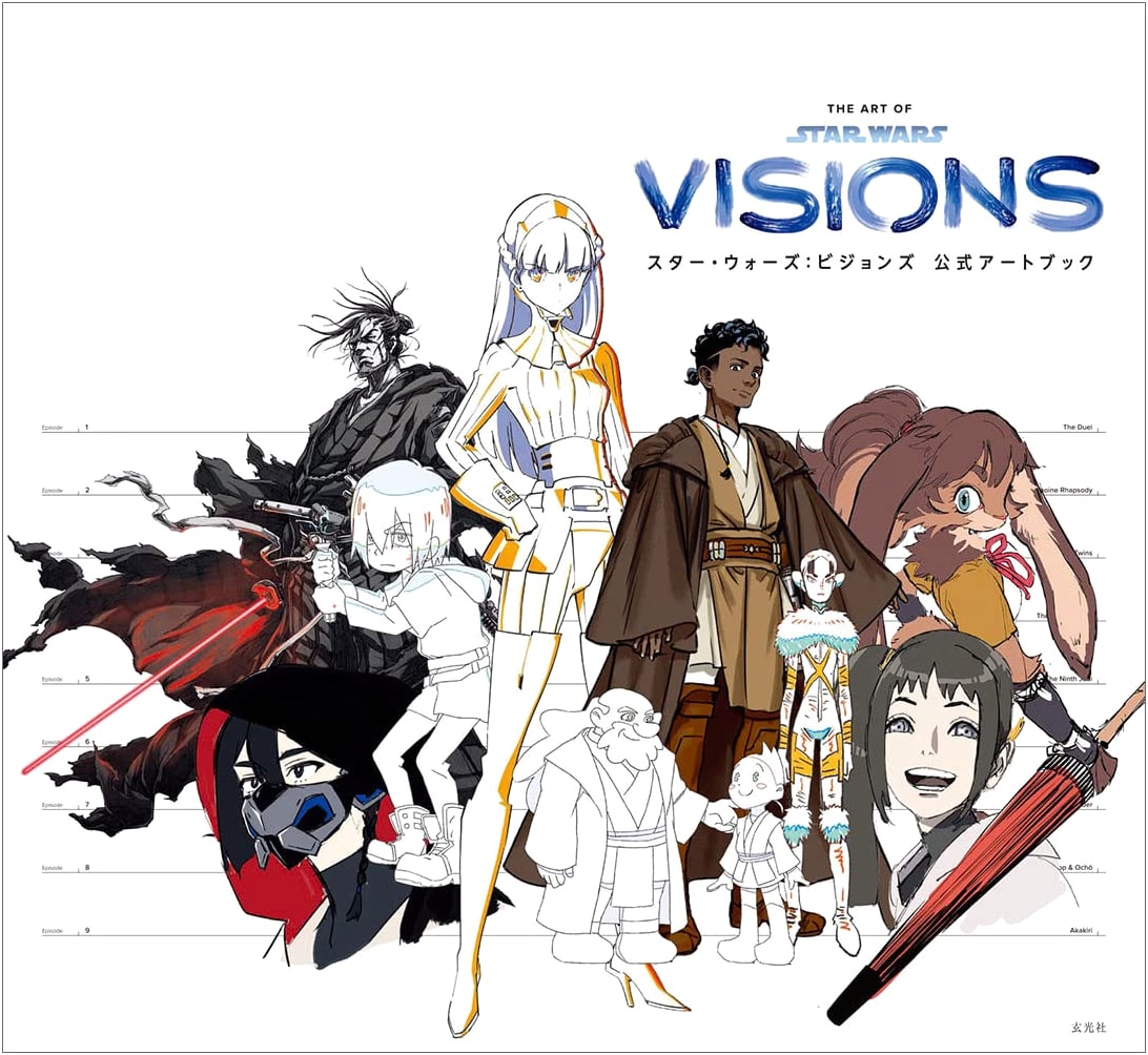 Star Wars: Visions Official Art Book