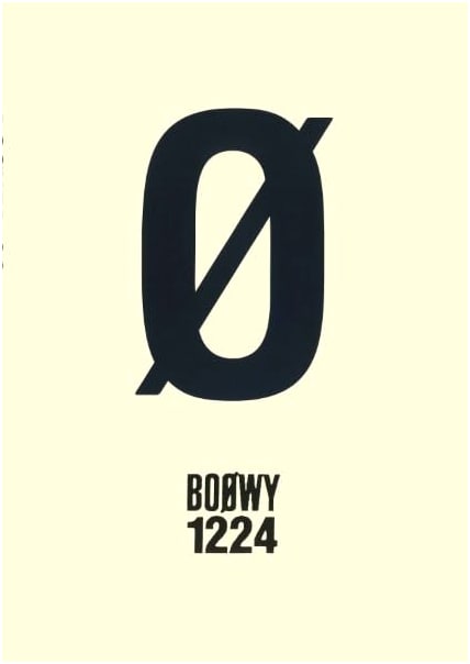 BOOWY - 1224: Band Score