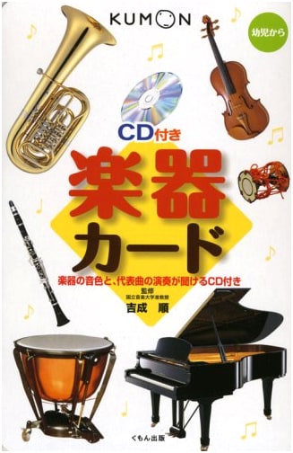 Musical Instrument Cards by Kumon Publishing