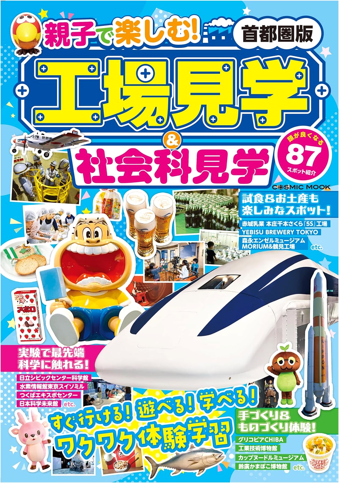Fun Factory & Educational Tours for Families: Tokyo Metropolitan Area (COSMIC MOOK)