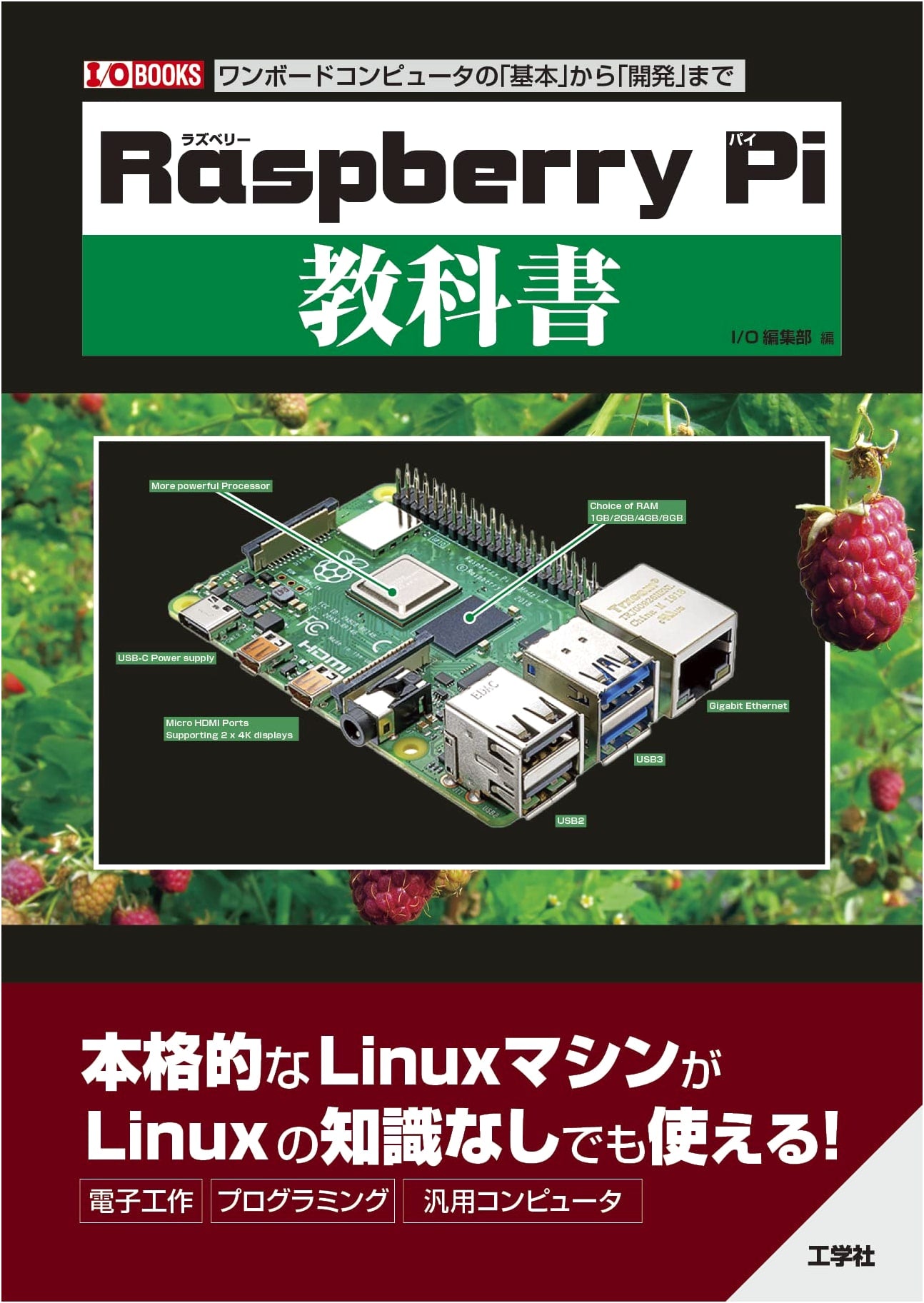 Raspberry Pi Textbook (I/O BOOKS Edition) - Japanese Programming Guide