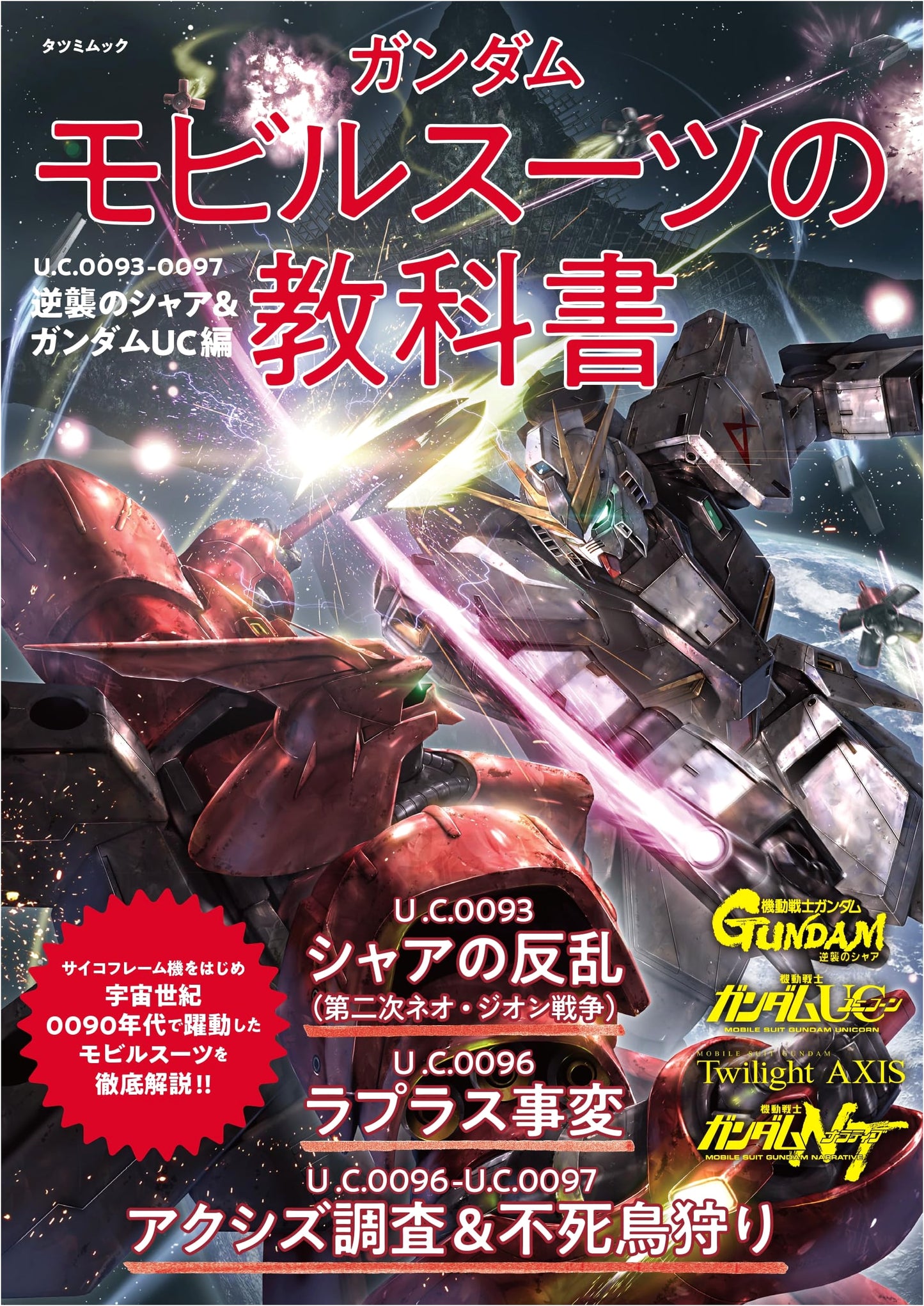 Gundam Mobile Suit Textbook U.C. 0093-0097: Char's Counterattack & Gundam UC