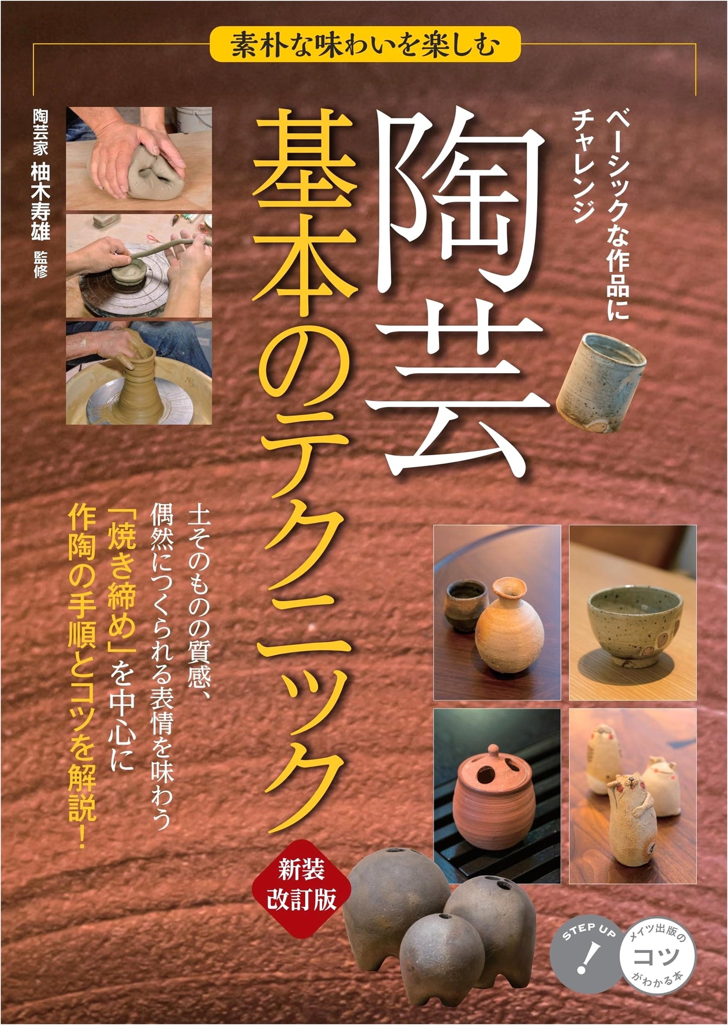 Enjoying Rustic Flavors: Pottery Basics - 70 Techniques (Revised Edition)