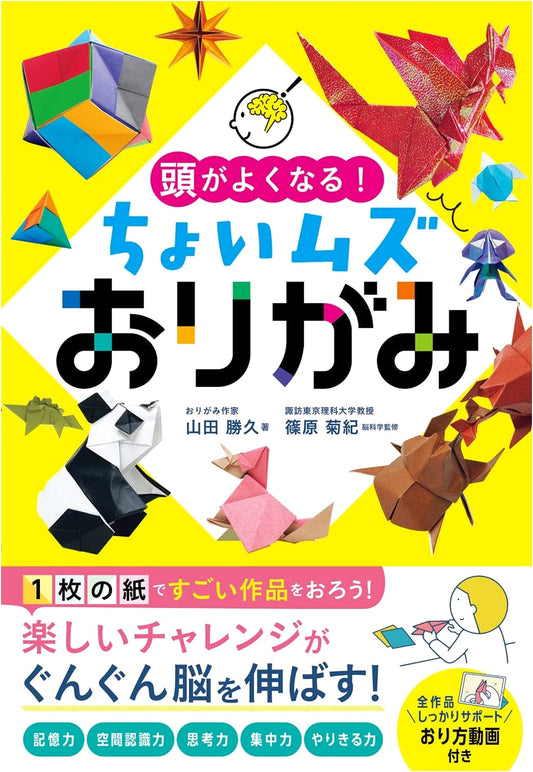 Brain-Boosting Origami: Slightly Difficult Folds by Katsuhisa Yamada