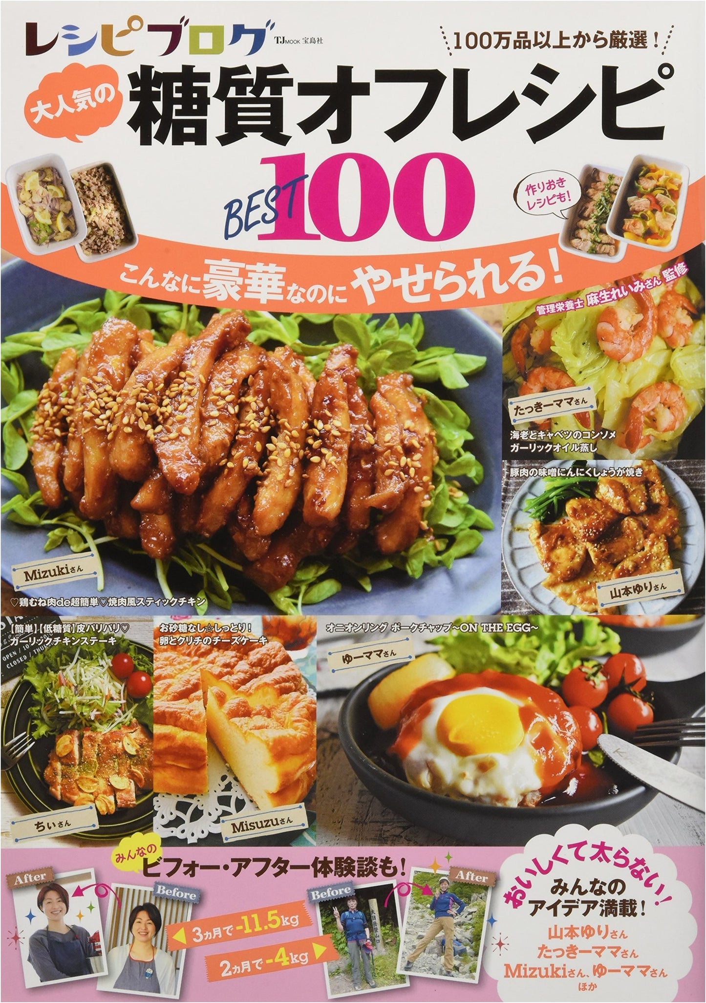 Recipe Blog's 100 Most Popular Low-Carb Recipes (TJMOOK)