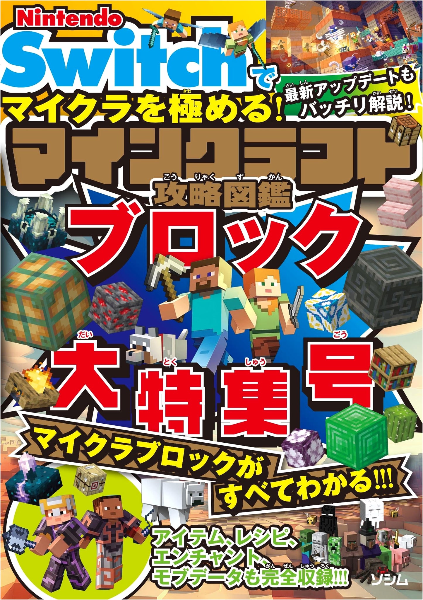 Master Minecraft on Nintendo Switch! Minecraft Strategy Guide: Blocks Special Issue