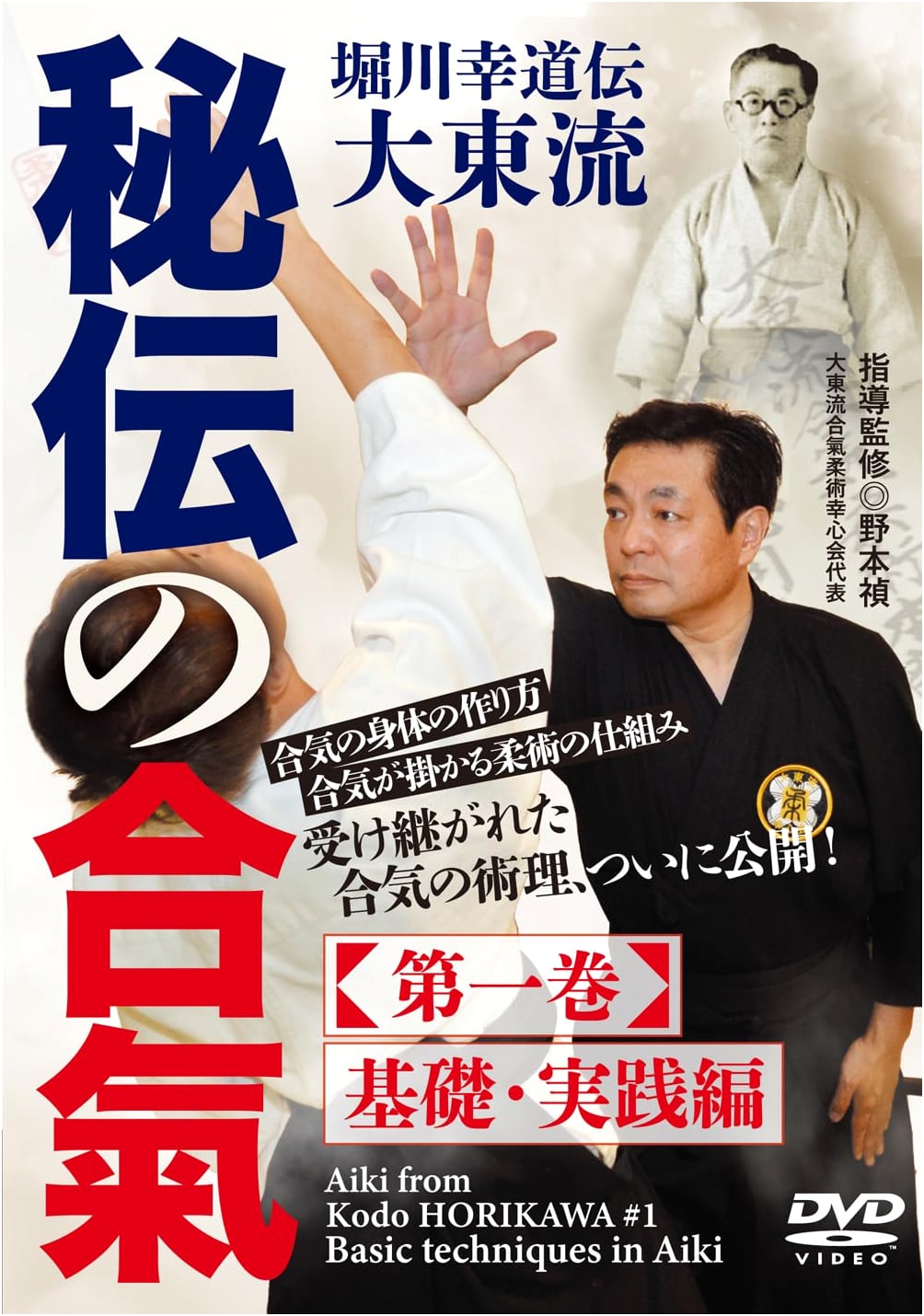 DVD: Horikawa Kodo's Daito-ryu Aiki-jujutsu, Vol 1: Fundamentals & Practice