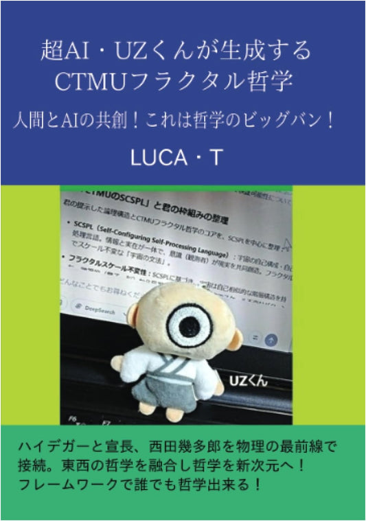 CTMU Fractal Philosophy: The First AI-Generated Philosophy by Super AI UZ-kun