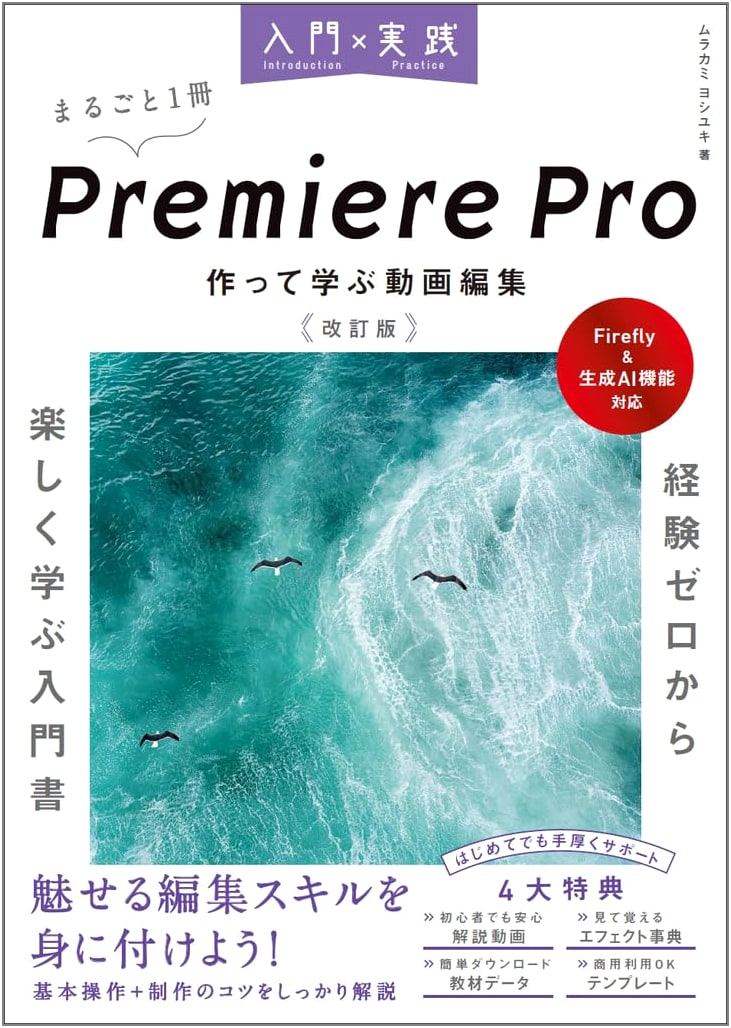 Premiere Pro: Video Editing from Basics to Practice, Revised Ed. (Firefly & AI)