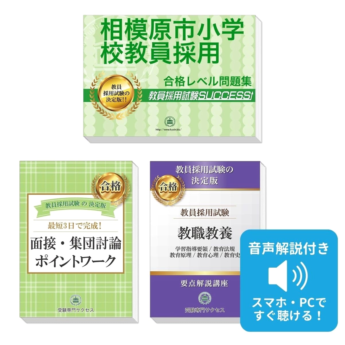 Sagamihara City Elementary Teacher Exam Prep: Key Practice Guide (3-Vol Set) - 2027 Edition