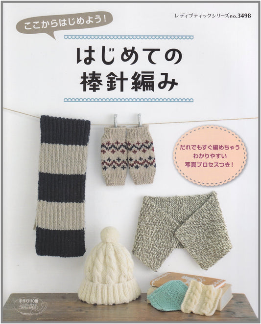 Beginner's Guide to Needle Knitting (Lady Boutique Series No. 3498)