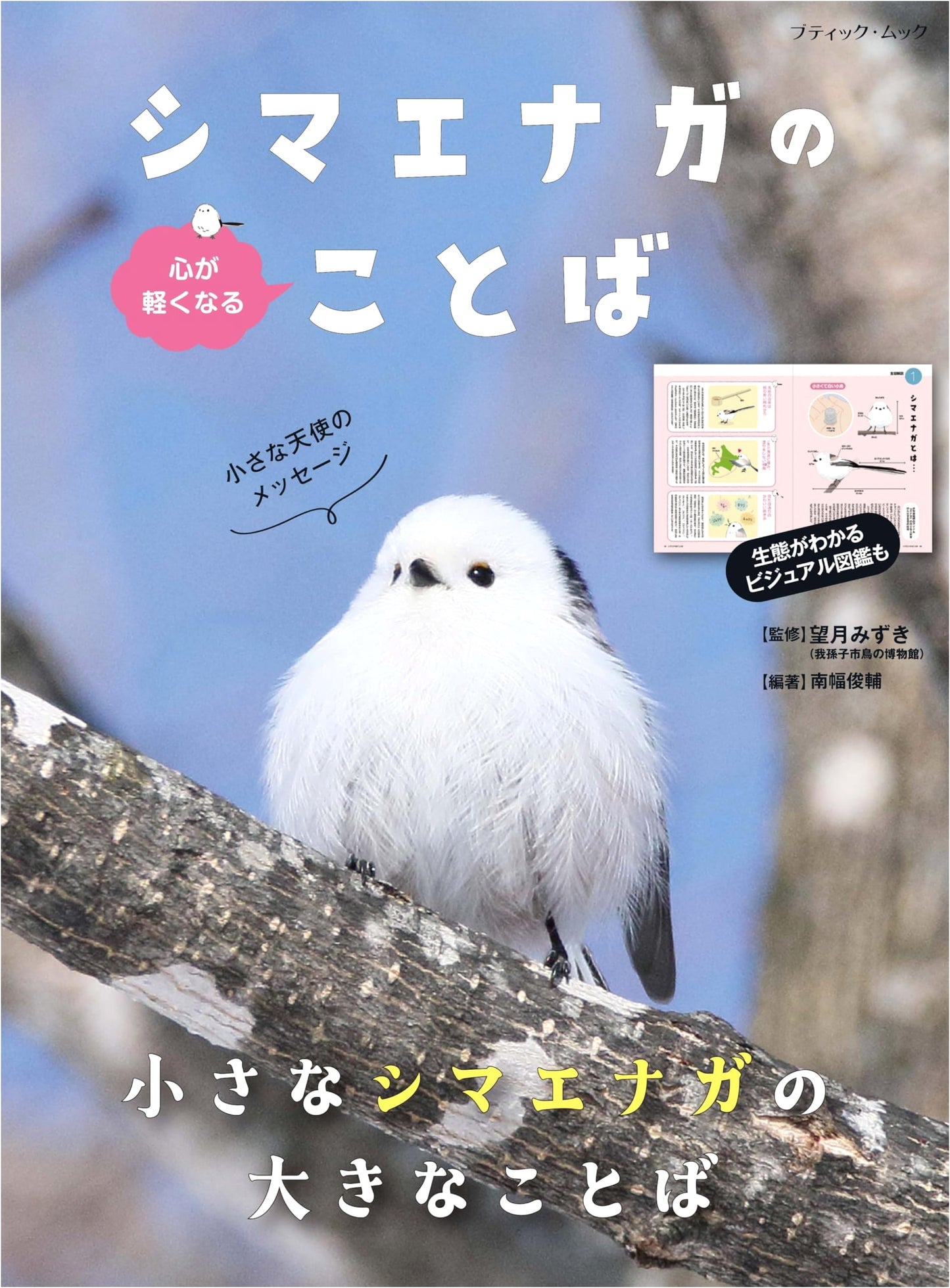 Long-tailed Tit Postcard Set: Words of the Shima Enaga for a Lighter Heart