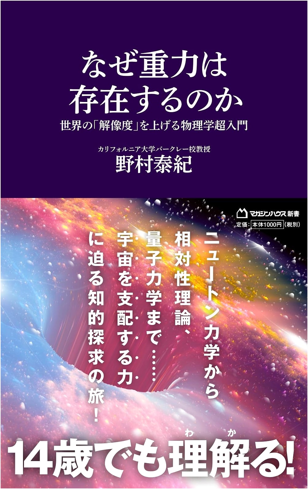 Why Does Gravity Exist?: A Physicist's Introduction to the Universe by Yasunori Nomura