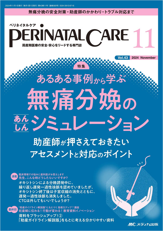 Perinatal Care: Nov 2024 - Safe Simulation for Painless Childbirth (Vol. 43, No. 11)