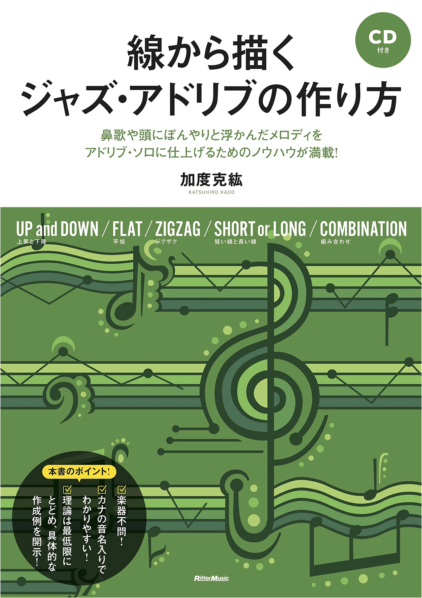 Drawing from Lines: A Guide to Creating Jazz Ad-Libs (with CD)