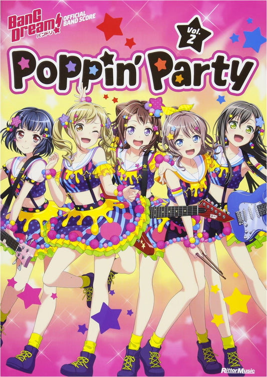 BanG Dream! Official Band Score: Poppin'Party Vol.2
