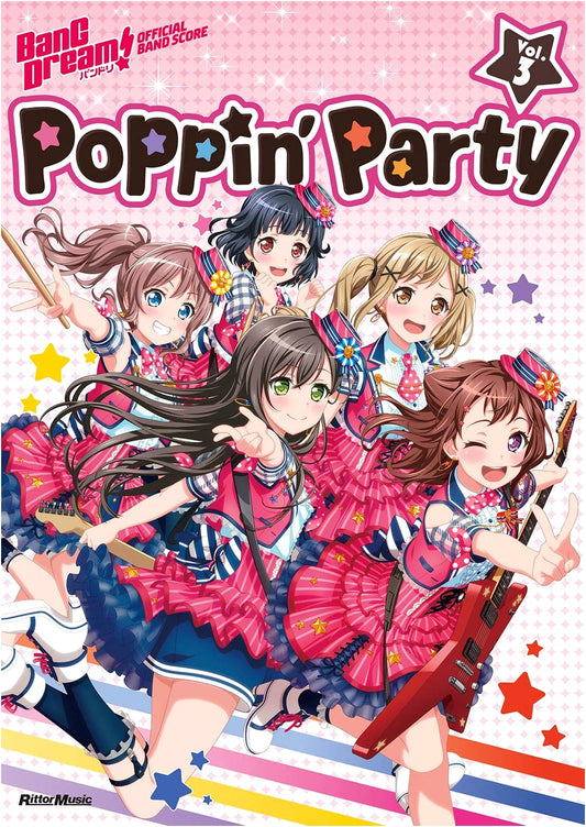 BanG Dream! Official Band Score: Poppin'Party Vol. 3