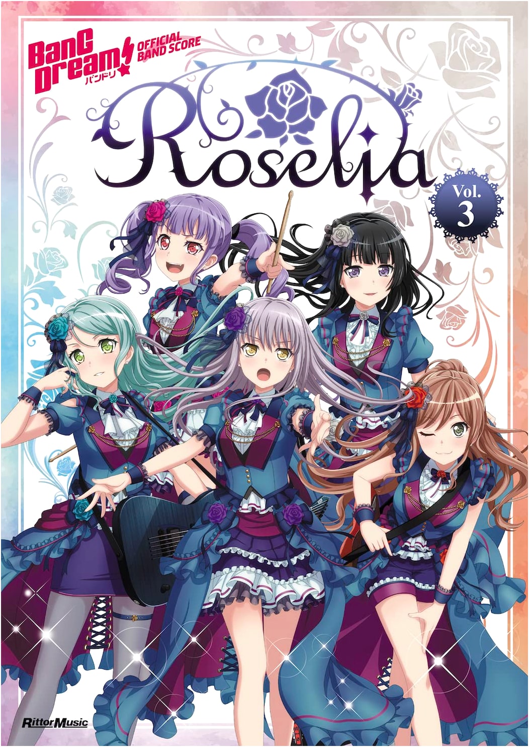 BanG Dream! Official Band Score Roselia Vol. 3 (Rittor Music)